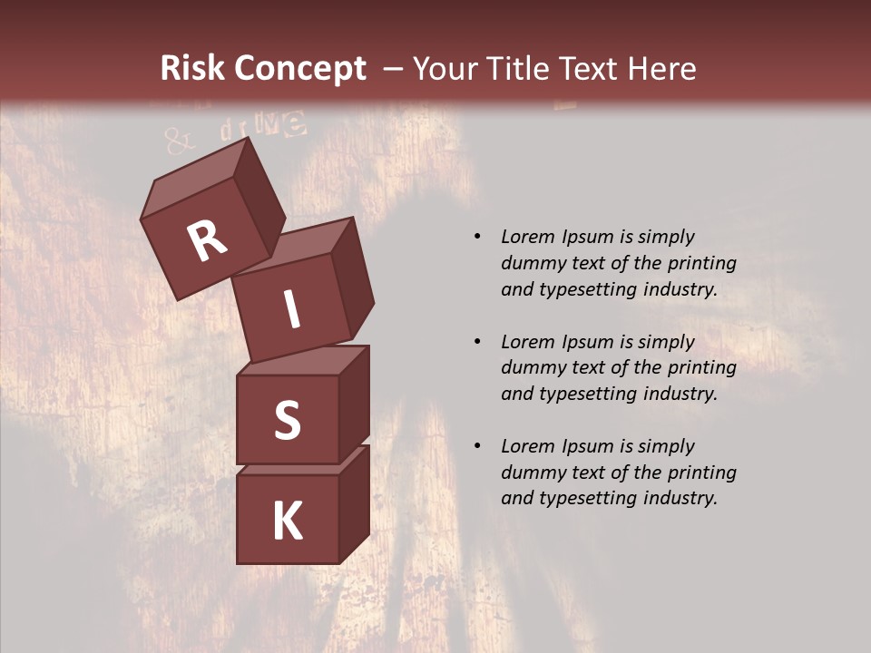 Frighten Clipped Cutout PowerPoint Template