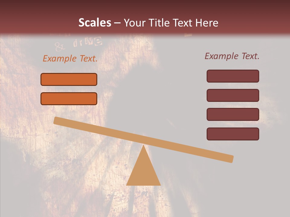 Frighten Clipped Cutout PowerPoint Template