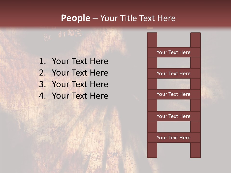 Frighten Clipped Cutout PowerPoint Template