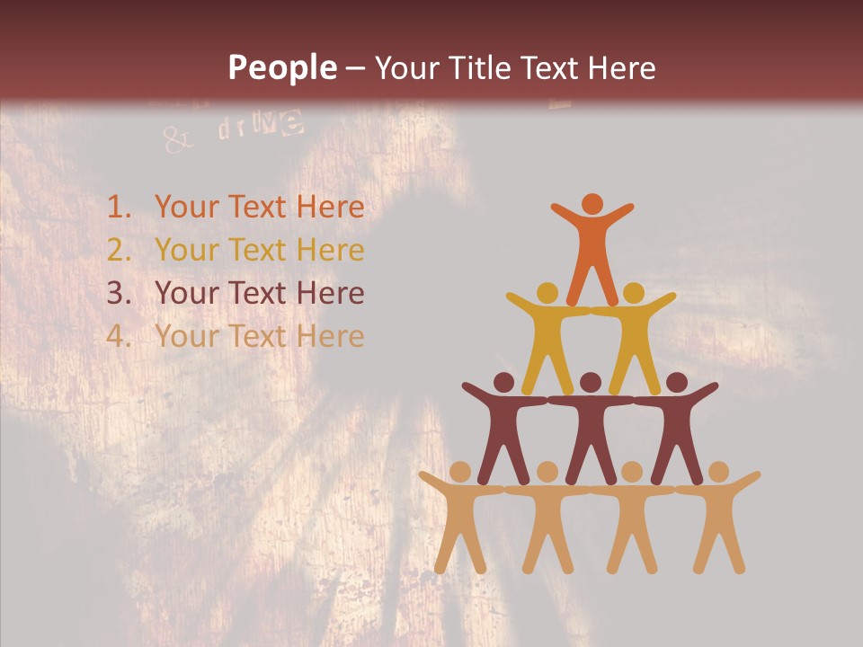 Frighten Clipped Cutout PowerPoint Template