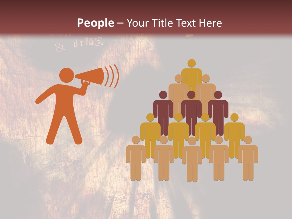 Frighten Clipped Cutout PowerPoint Template