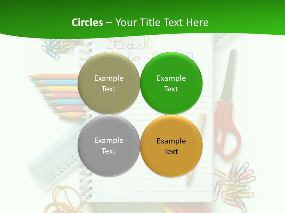 Back To School Document Book PowerPoint Template