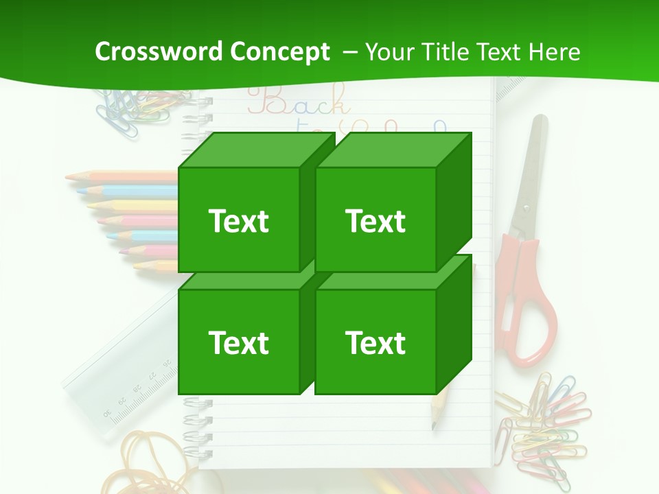 Back To School Document Book PowerPoint Template