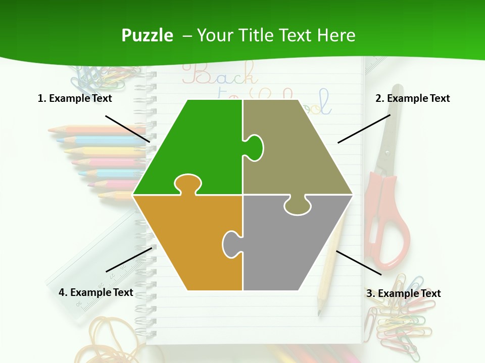 Back To School Document Book PowerPoint Template