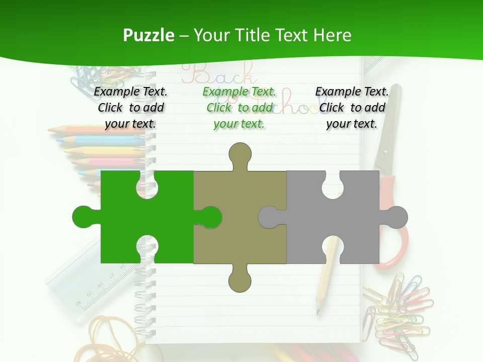 Back To School Document Book PowerPoint Template