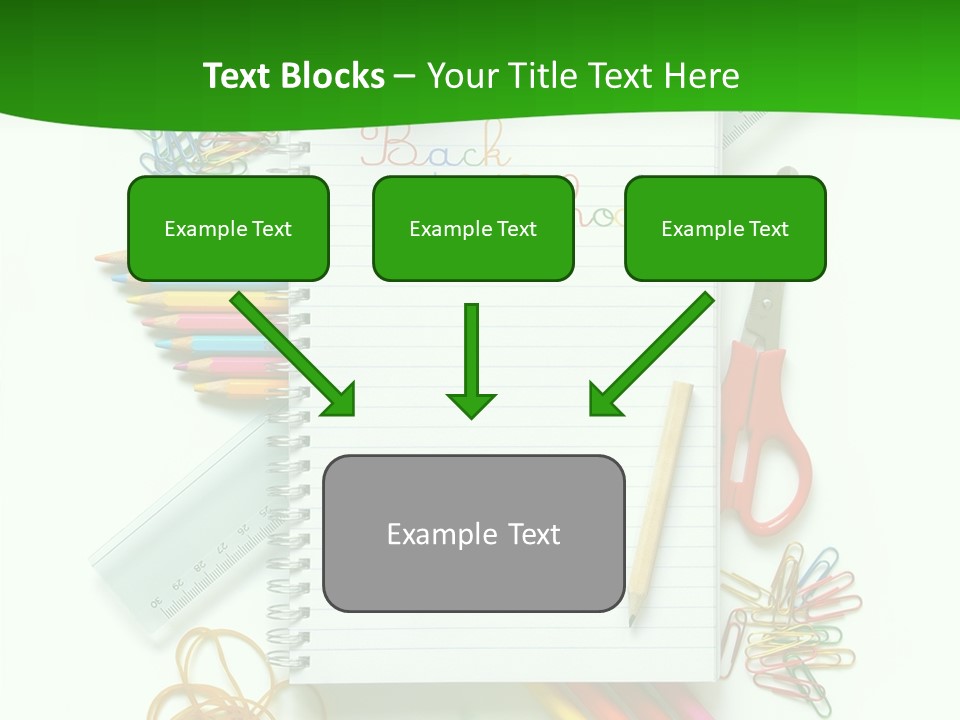 Back To School Document Book PowerPoint Template