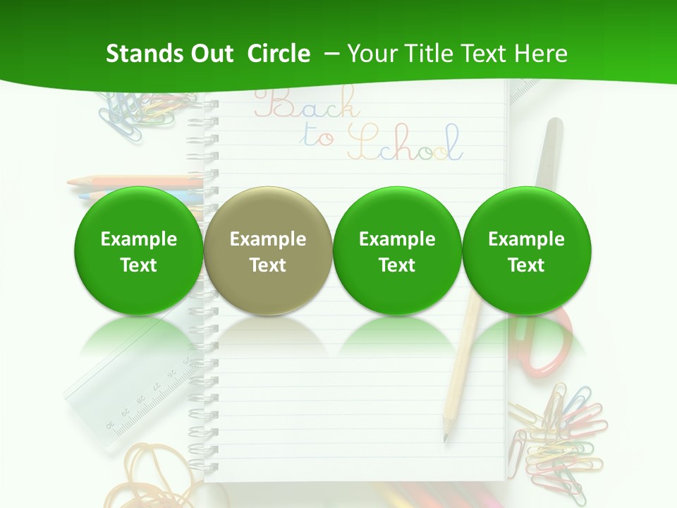 Back To School Document Book PowerPoint Template