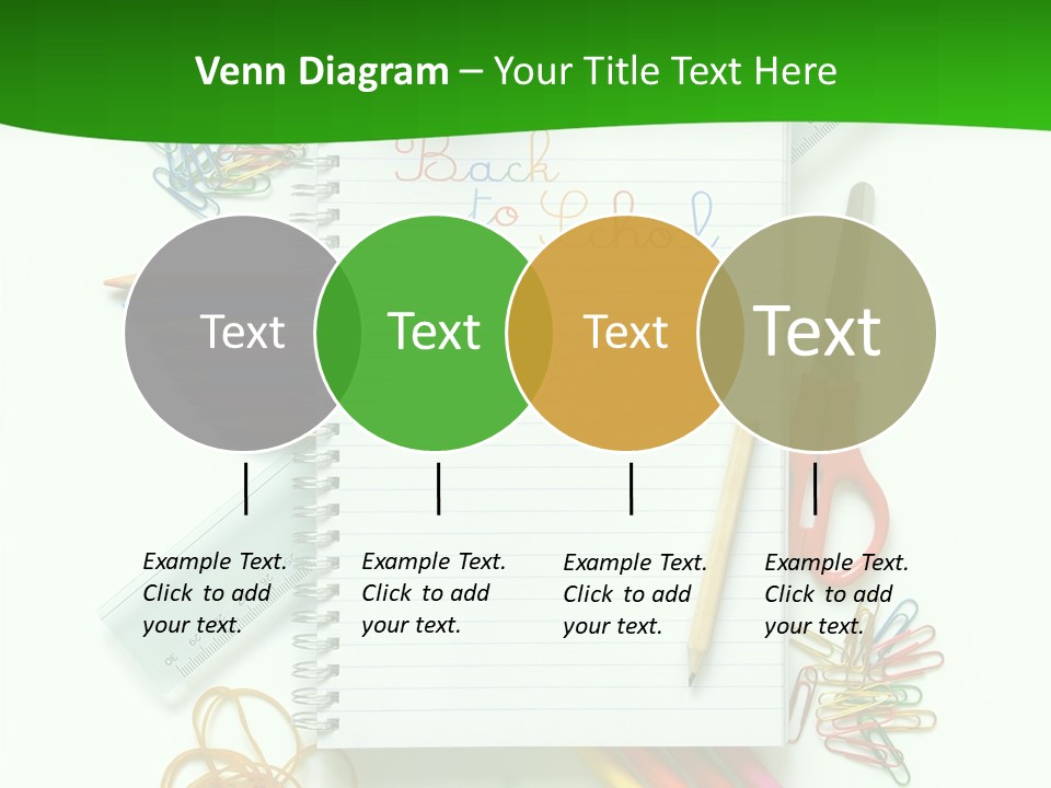 Back To School Document Book PowerPoint Template