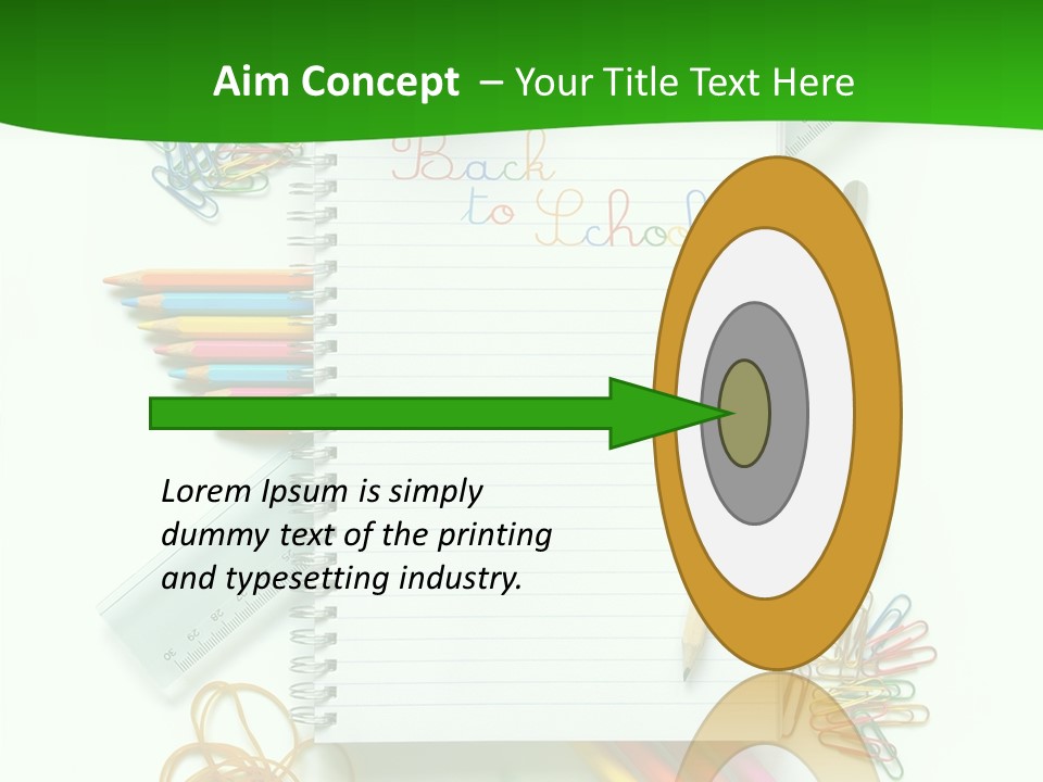 Back To School Document Book PowerPoint Template