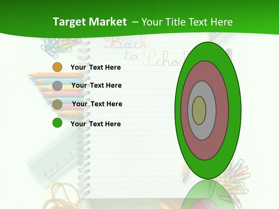 Back To School Document Book PowerPoint Template