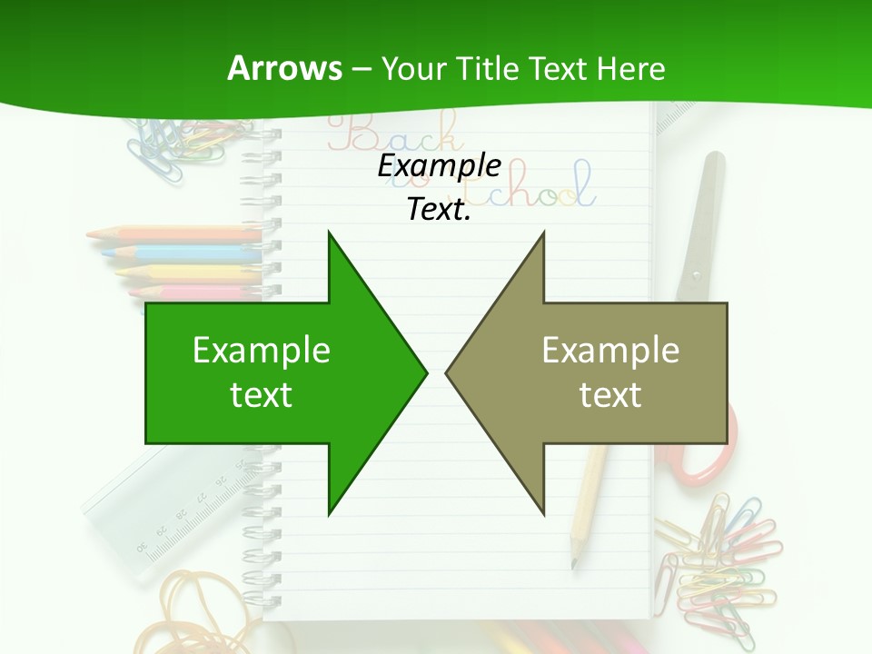 Back To School Document Book PowerPoint Template