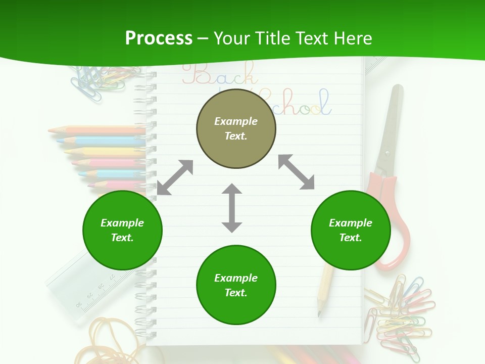 Back To School Document Book PowerPoint Template