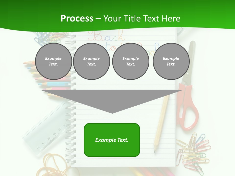 Back To School Document Book PowerPoint Template