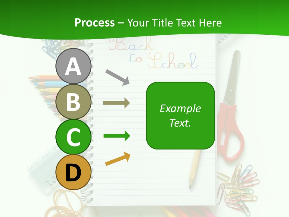 Back To School Document Book PowerPoint Template
