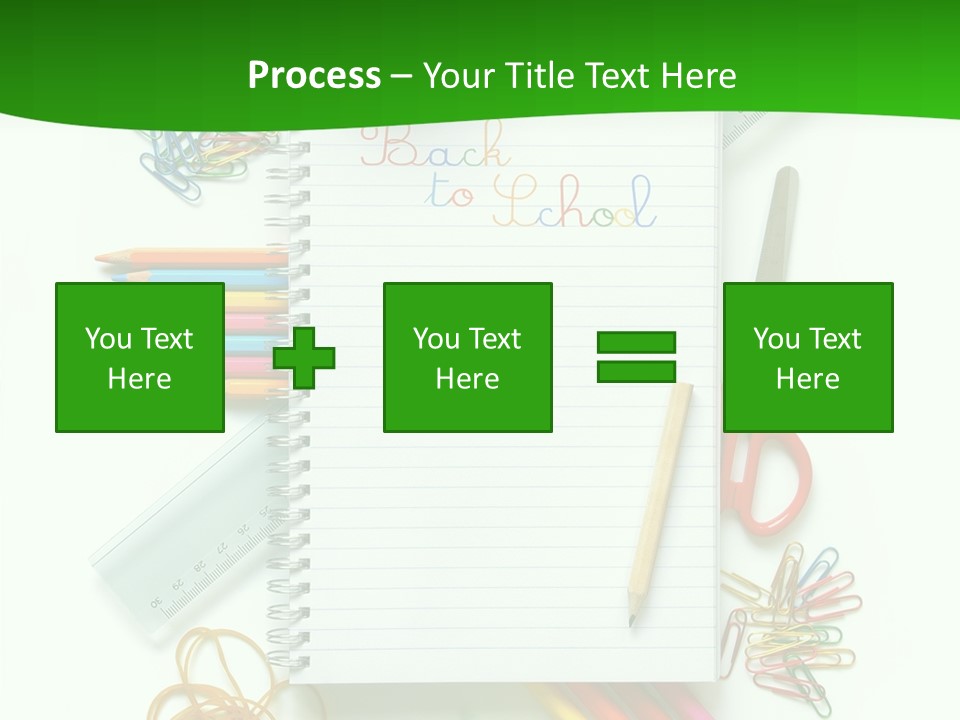 Back To School Document Book PowerPoint Template