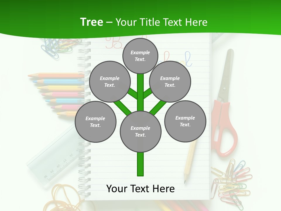 Back To School Document Book PowerPoint Template