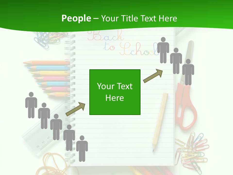 Back To School Document Book PowerPoint Template