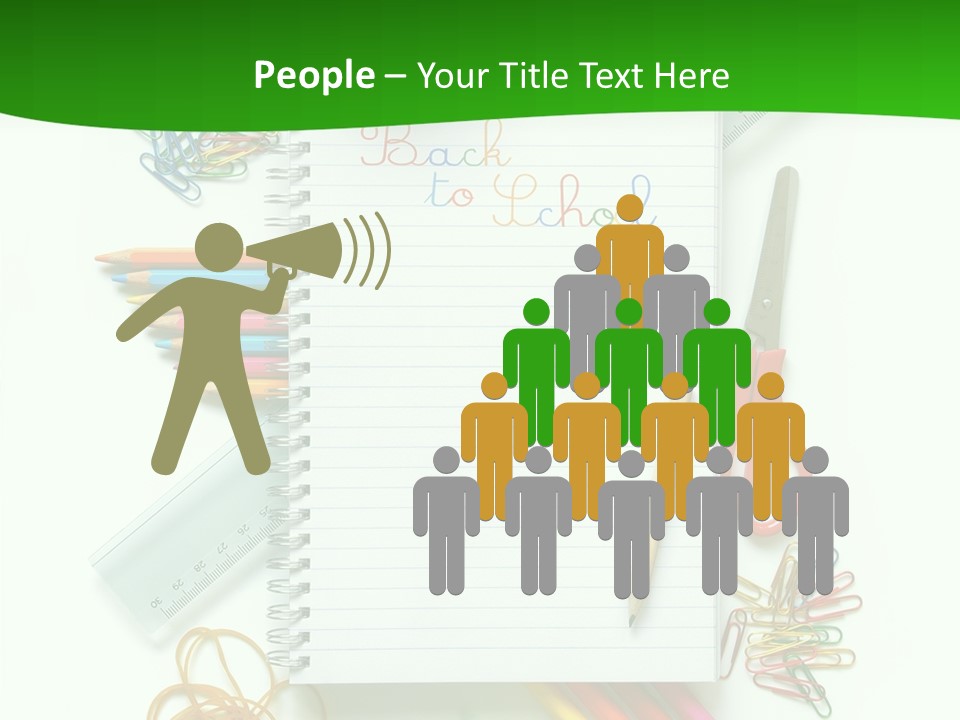 Back To School Document Book PowerPoint Template