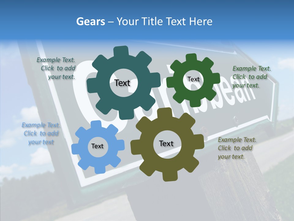Nature Countryside Text PowerPoint Template
