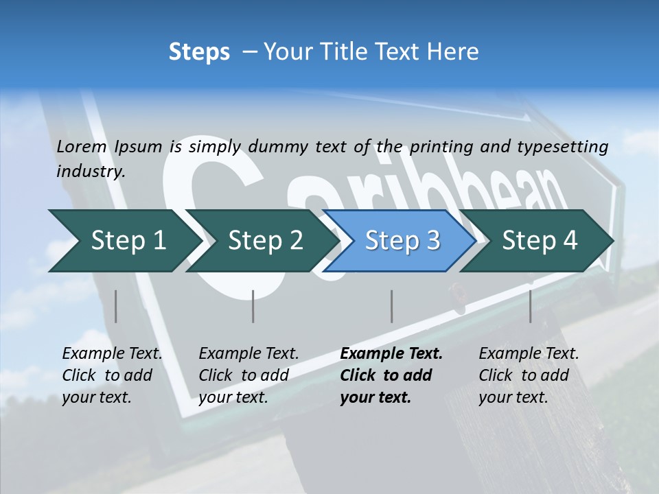 Nature Countryside Text PowerPoint Template