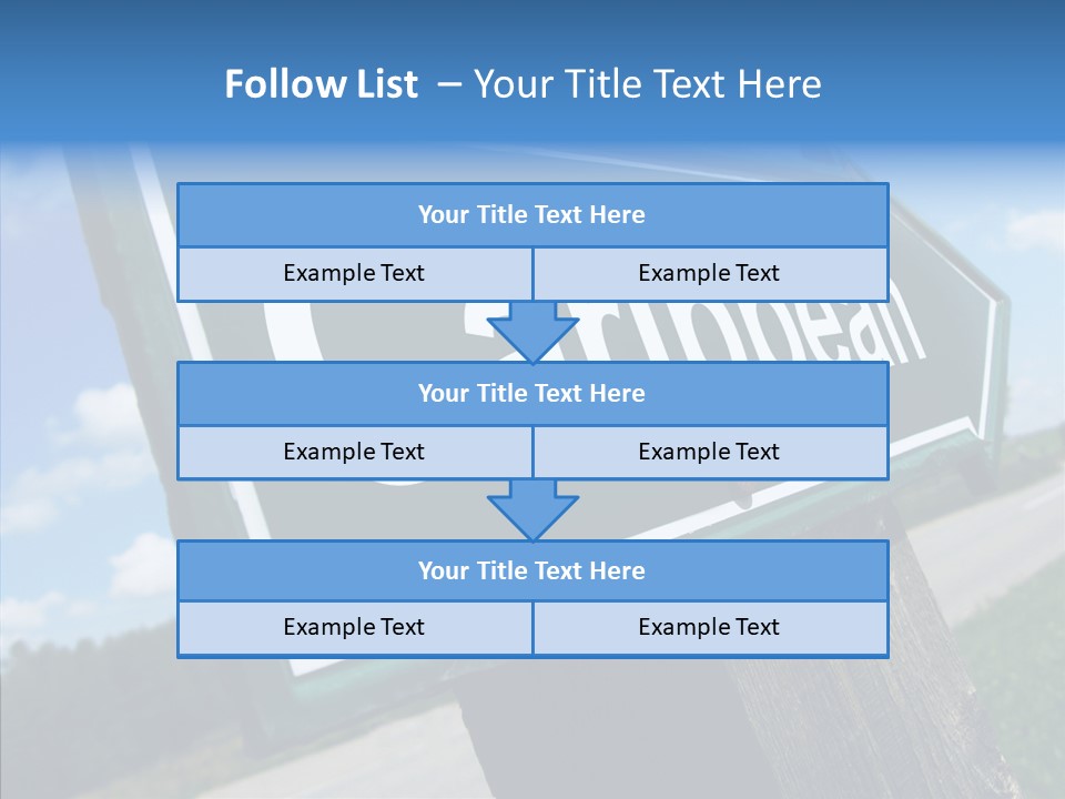 Nature Countryside Text PowerPoint Template