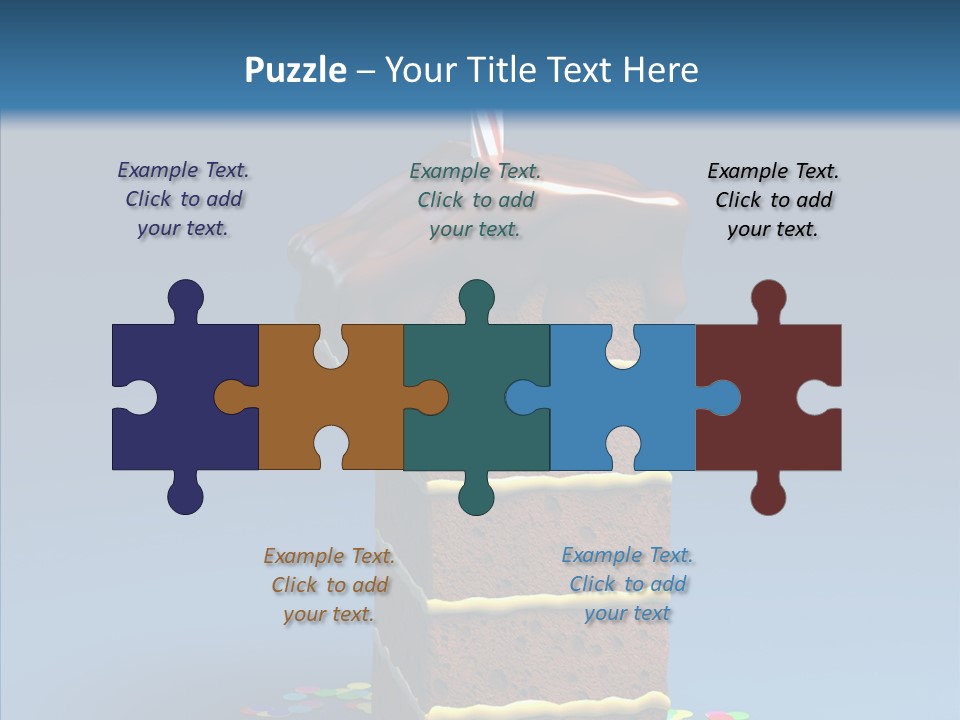 Present Party Gift PowerPoint Template