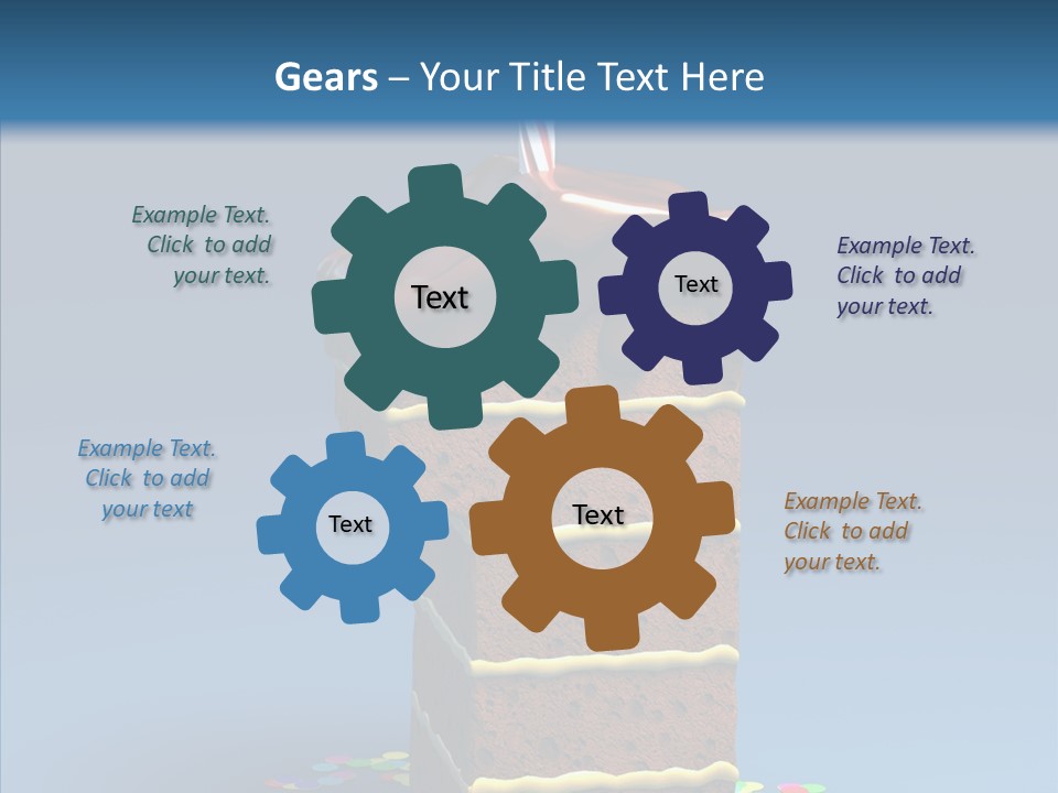 Present Party Gift PowerPoint Template