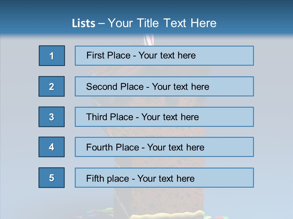 Present Party Gift PowerPoint Template
