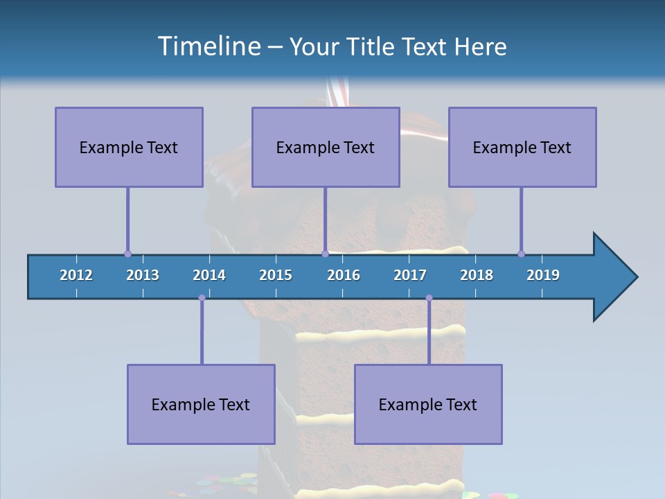 Present Party Gift PowerPoint Template