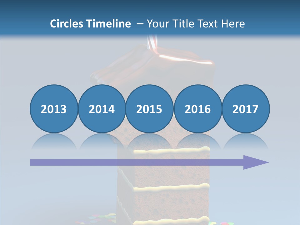 Present Party Gift PowerPoint Template