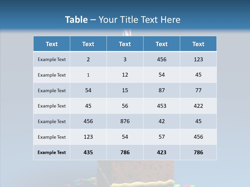 Present Party Gift PowerPoint Template