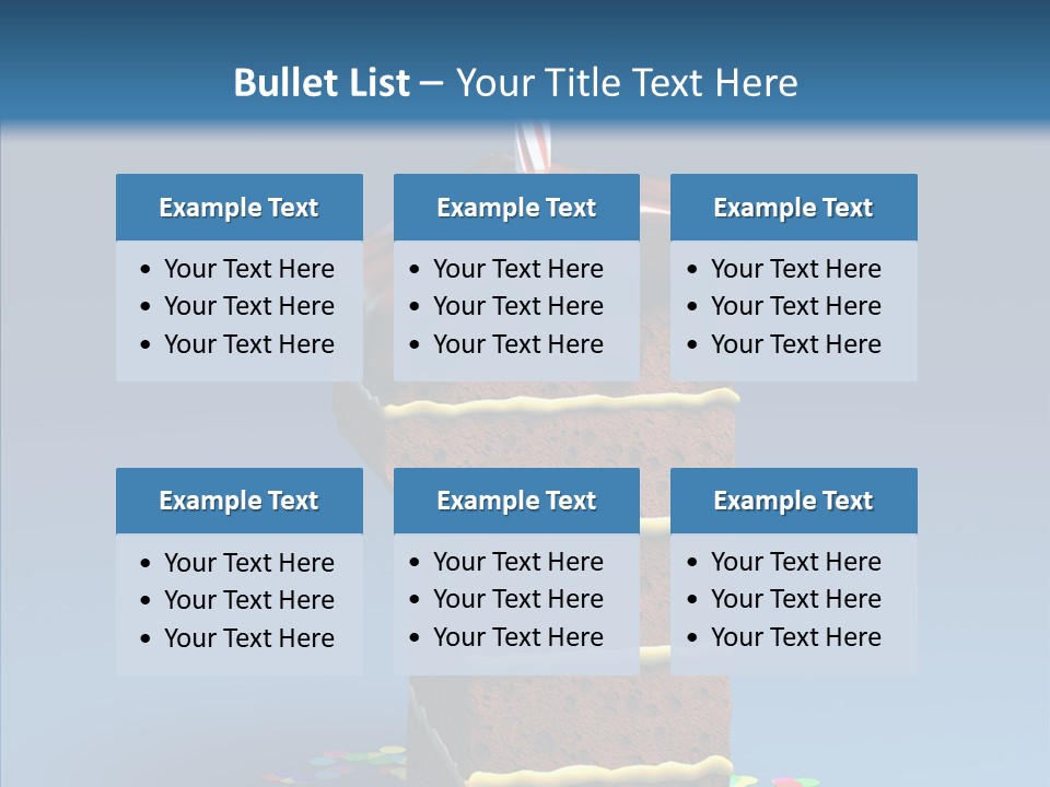 Present Party Gift PowerPoint Template