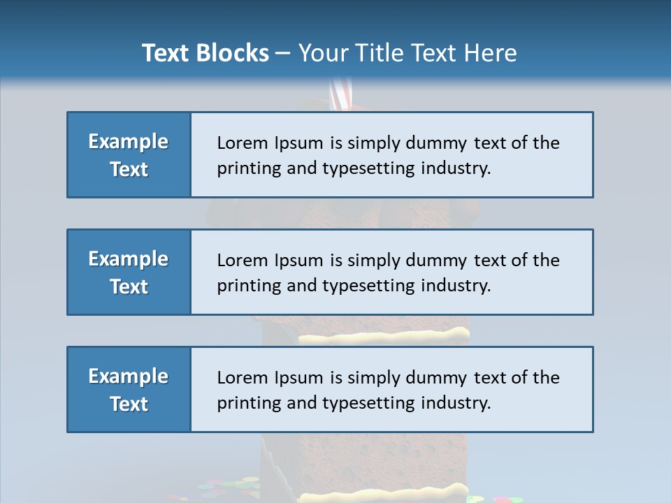 Present Party Gift PowerPoint Template