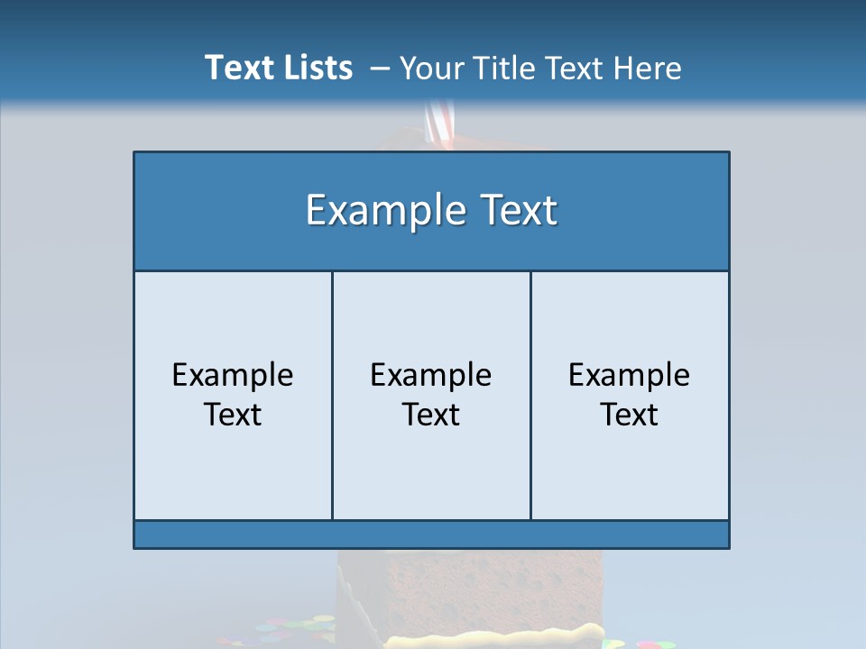 Present Party Gift PowerPoint Template