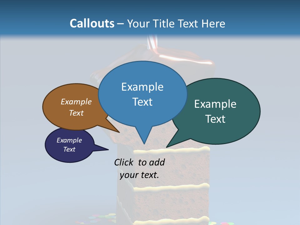 Present Party Gift PowerPoint Template