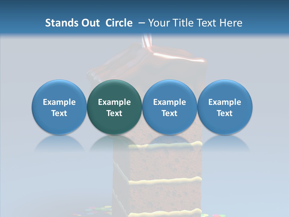 Present Party Gift PowerPoint Template