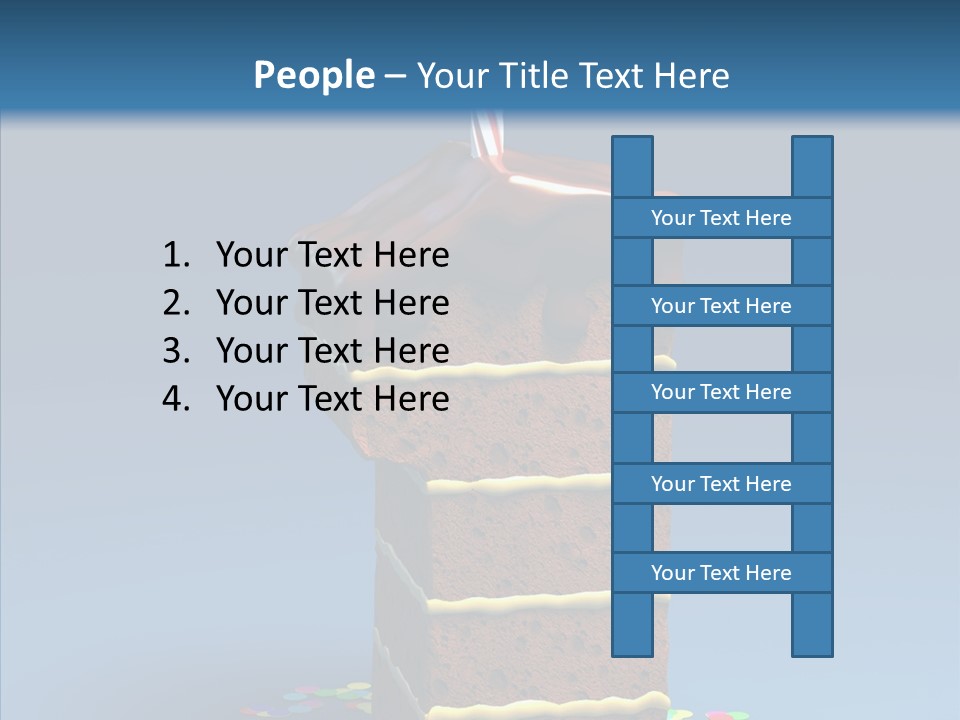 Present Party Gift PowerPoint Template