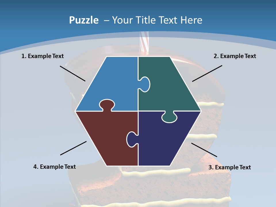 Love Happy Glitter PowerPoint Template