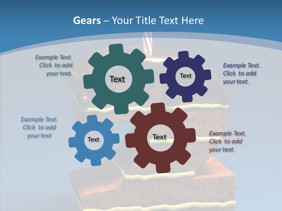 Love Happy Glitter PowerPoint Template