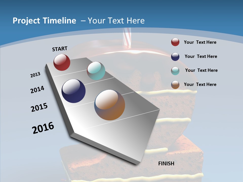 Love Happy Glitter PowerPoint Template