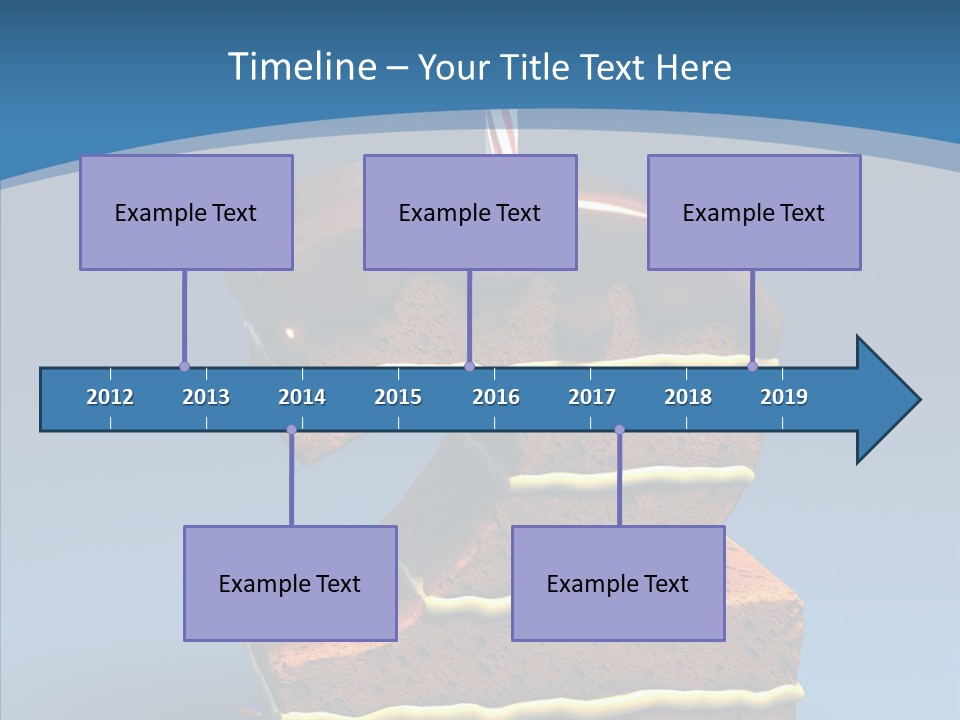 Love Happy Glitter PowerPoint Template