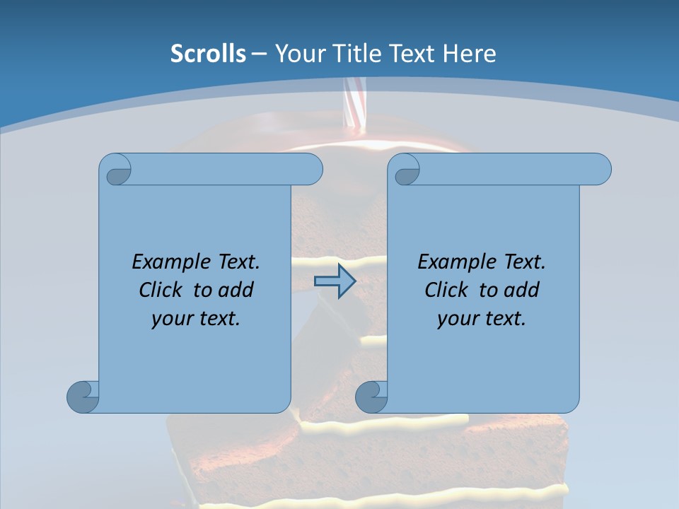 Love Happy Glitter PowerPoint Template