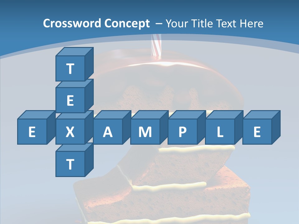 Love Happy Glitter PowerPoint Template