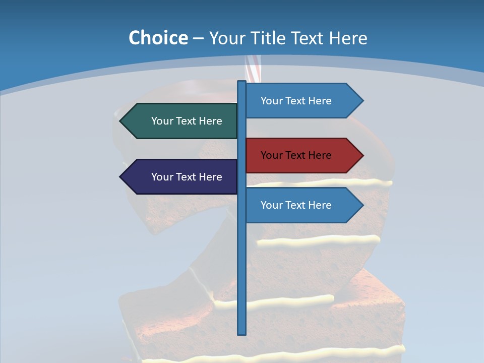 Love Happy Glitter PowerPoint Template