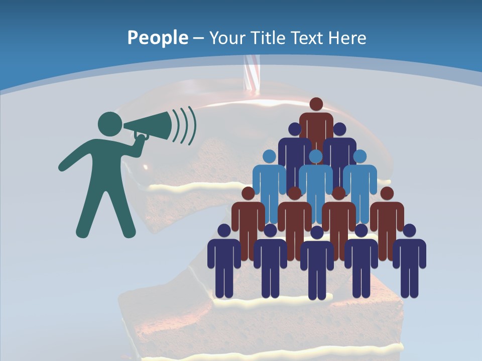 Love Happy Glitter PowerPoint Template