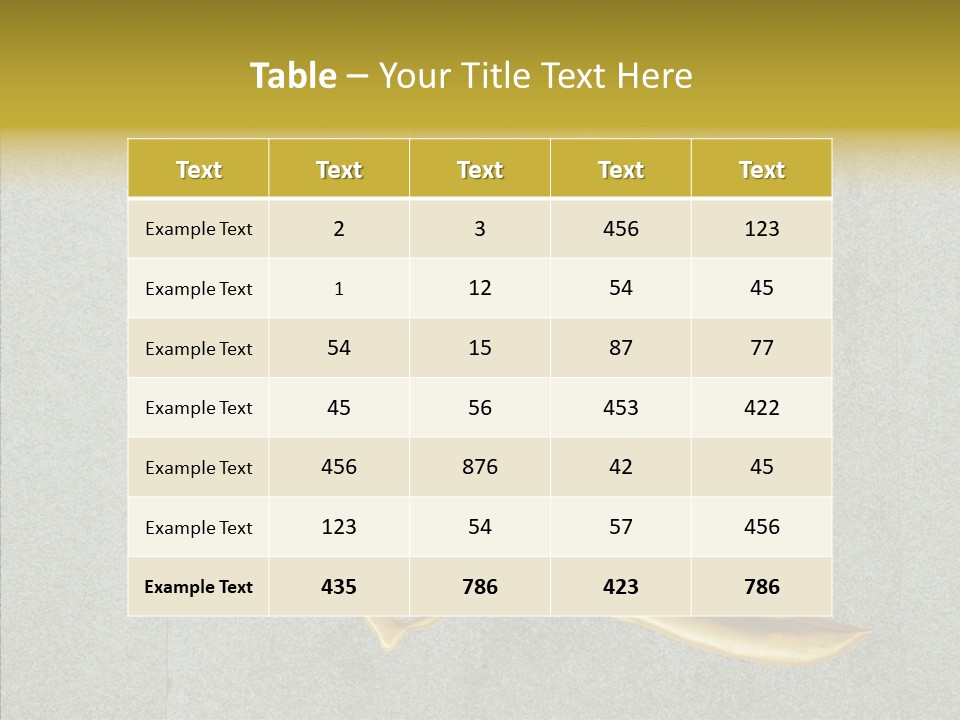 Yellow Icon Silk PowerPoint Template