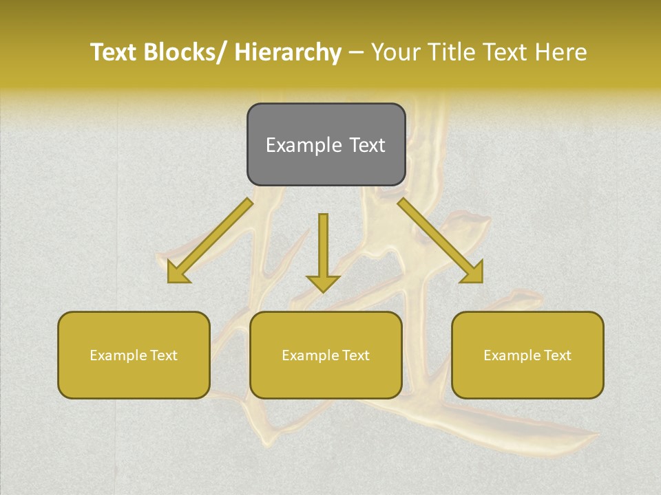 Yellow Icon Silk PowerPoint Template