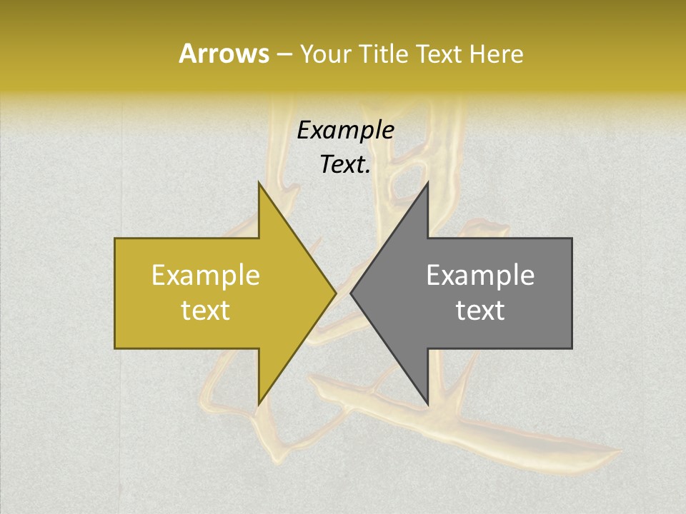 Yellow Icon Silk PowerPoint Template