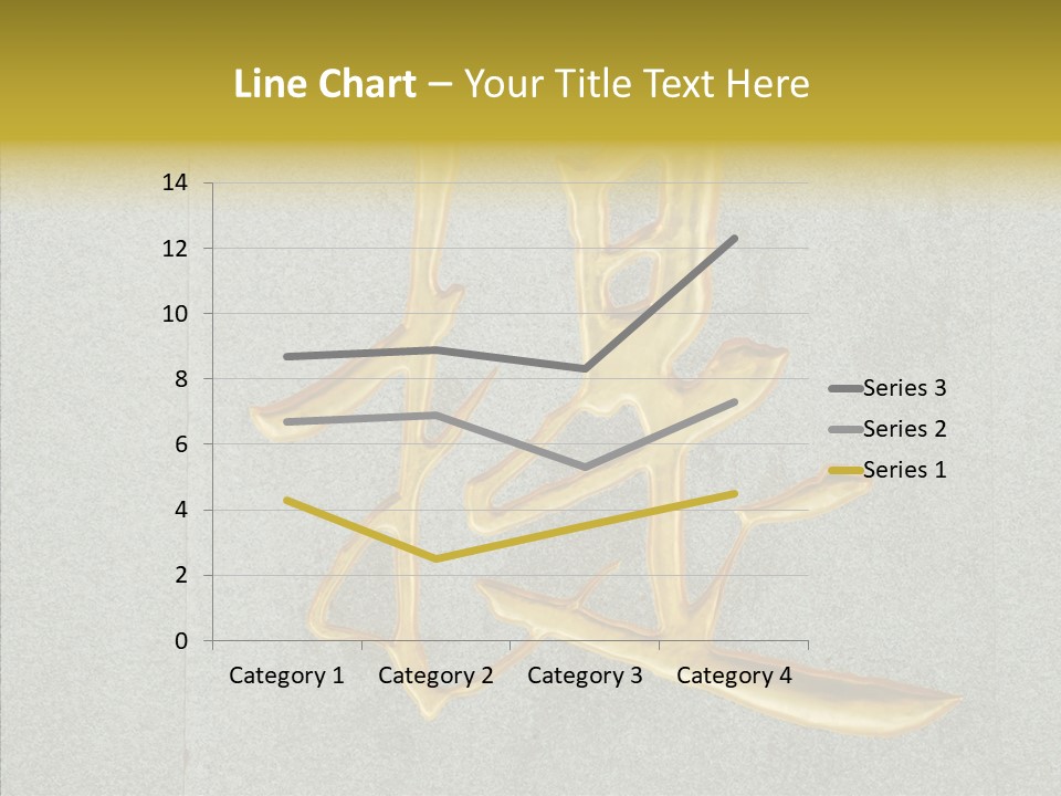 Yellow Icon Silk PowerPoint Template