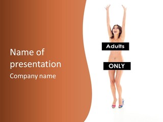 Fashion Nude  PowerPoint Template